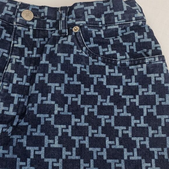 Tommy Hilfiger Women's 12 T Pattern Jean Shorts - Picture 4 of 16